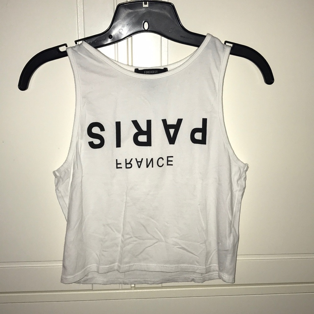 Black and White tank top